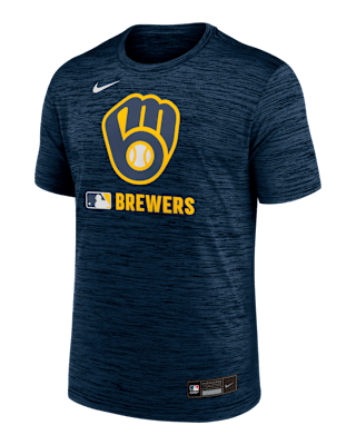 売れ筋商品|||ナイキ Tシャツ トップス レディース Men's Navy Milwaukee Brewers Over the Shoulder T-shirt Navy Men's Milwaukee Brewers Nike Navy Over the Shoulder T-Shirt